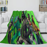 Laden Sie das Bild in den Galerie-Viewer, Game Fortnite Blanket Flannel Pattern Throw Room Decoration