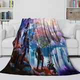 Laden Sie das Bild in den Galerie-Viewer, Game Fortnite Blanket Flannel Printing Pattern Throw