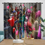 Laden Sie das Bild in den Galerie-Viewer, Game Fortnite Curtains Blackout Window Drapes Kids Room Decoration