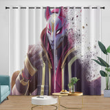 Laden Sie das Bild in den Galerie-Viewer, Game Fortnite Curtains Pattern Blackout Window Drapes Room Decoration