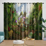 Laden Sie das Bild in den Galerie-Viewer, Game Minecraft Curtains Blackout Window Drapes Kids Room Decoration