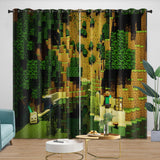 Laden Sie das Bild in den Galerie-Viewer, Game Minecraft Curtains Blackout Window Drapes Kids Room Decoration