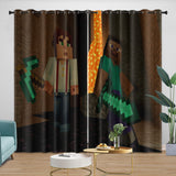 Laden Sie das Bild in den Galerie-Viewer, Game Minecraft Curtains Blackout Window Drapes Kids Room Decoration