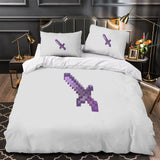 Laden Sie das Bild in den Galerie-Viewer, Game Minecraft Duvet Cover Kids Bedding Set Without Filler