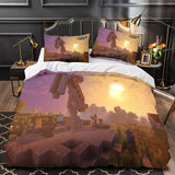 Laden Sie das Bild in den Galerie-Viewer, Game Minecraft Duvet Cover Kids Bedding Set Without Filler