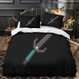 Laden Sie das Bild in den Galerie-Viewer, Game Minecraft Duvet Cover Kids Bedding Set Without Filler