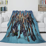 Laden Sie das Bild in den Galerie-Viewer, Game Pattern Fortnite Blanket Flannel Throw Room Decoration
