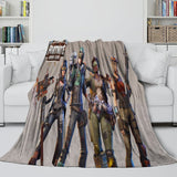 Laden Sie das Bild in den Galerie-Viewer, Game Pattern Fortnite Blanket Flannel Throw Room Decoration