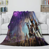Laden Sie das Bild in den Galerie-Viewer, Game Pattern Fortnite Blanket Flannel Throw Room Decoration