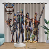 Laden Sie das Bild in den Galerie-Viewer, Game Pattern Fortnite Curtains Blackout Window Drapes