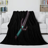 Laden Sie das Bild in den Galerie-Viewer, Game Pattern Minecraft Blanket Flannel Throw Kids Room Decoration