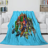 Laden Sie das Bild in den Galerie-Viewer, Game Pattern Minecraft Blanket Flannel Throw Room Decoration