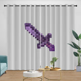Laden Sie das Bild in den Galerie-Viewer, Game Pattern Minecraft Curtains Window Drapes Room Decoration