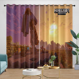 Laden Sie das Bild in den Galerie-Viewer, Game Pattern Minecraft Curtains Window Drapes Room Decoration