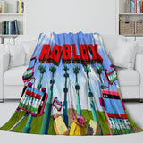 Laden Sie das Bild in den Galerie-Viewer, Game Pattern Roblox Blanket Flannel Throw Room Decoration