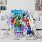 Laden Sie das Bild in den Galerie-Viewer, Game Super Mario Blanket Flannel Throw Kids Room Decoration