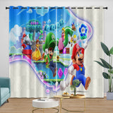 Laden Sie das Bild in den Galerie-Viewer, Game Super Mario Curtains Blackout Kids Room Window Drapes