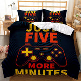 Laden Sie das Bild in den Galerie-Viewer, Gamepad Bedding Set Pattern Quilt Cover Without Filler