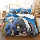 Laden Sie das Bild in den Galerie-Viewer, Gintama Bedding Set Pattern Quilt Cover Without Filler