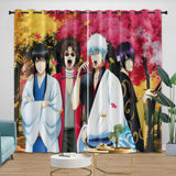 Laden Sie das Bild in den Galerie-Viewer, Gintama Curtains Blackout Window Drapes Room Decoration