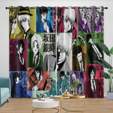 Laden Sie das Bild in den Galerie-Viewer, Gintama Curtains Blackout Window Drapes Room Decoration