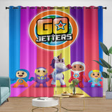 Laden Sie das Bild in den Galerie-Viewer, Go Jetters Curtains Pattern Blackout Window Drapes