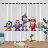 Laden Sie das Bild in den Galerie-Viewer, Go Jetters Curtains Pattern Blackout Window Drapes