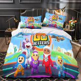 Laden Sie das Bild in den Galerie-Viewer, Go Jetters Duvet Cover Bedding Set Without Filler