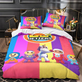 Laden Sie das Bild in den Galerie-Viewer, Go Jetters Duvet Cover Bedding Set Without Filler