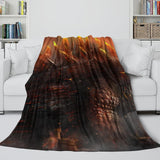 Laden Sie das Bild in den Galerie-Viewer, Godzilla Blanket Flannel Fleece Throw Kids Room Decoration