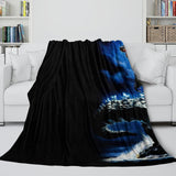 Laden Sie das Bild in den Galerie-Viewer, Godzilla Blanket Flannel Fleece Throw Kids Room Decoration