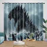Laden Sie das Bild in den Galerie-Viewer, Godzilla Curtains Blackout Window Drapes Room Decoration