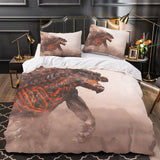 Laden Sie das Bild in den Galerie-Viewer, Godzilla Duvet Cover Pattern Bedding Set Without Filler
