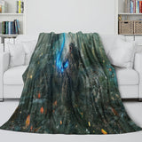 Laden Sie das Bild in den Galerie-Viewer, Godzilla Minus One Blanket Flannel Fleece Throw Room Decoration