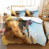 Laden Sie das Bild in den Galerie-Viewer, Godzilla X Kong The New Empire Bedding Set Duvet Cover Without Filler