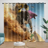 Laden Sie das Bild in den Galerie-Viewer, Godzilla X Kong The New Empire Curtains Blackout Window Drapes