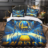 Laden Sie das Bild in den Galerie-Viewer, Golden State Warriors Bedding Set Duvet Cover Without Filler