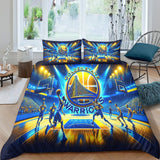 Laden Sie das Bild in den Galerie-Viewer, Golden State Warriors Bedding Set Duvet Cover Without Filler