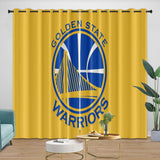 Laden Sie das Bild in den Galerie-Viewer, Golden State Warriors Curtains Blackout Window Drapes Room Decoration