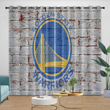 Laden Sie das Bild in den Galerie-Viewer, Golden State Warriors Curtains Blackout Window Drapes Room Decoration