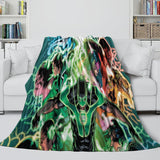 Laden Sie das Bild in den Galerie-Viewer, Green Lantern Blanket Flannel Throw Kids Room Decoration