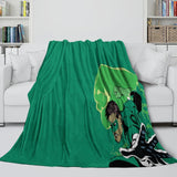Laden Sie das Bild in den Galerie-Viewer, Green Lantern Blanket Flannel Throw Kids Room Decoration