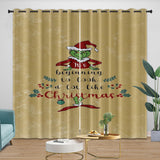 Laden Sie das Bild in den Galerie-Viewer, Grinch Curtains Blackout Window Drapes Room Decoration