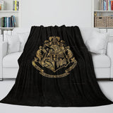 Laden Sie das Bild in den Galerie-Viewer, Harry Potter Blanket Flannel Fleece Throw Room Decoration