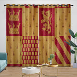 Laden Sie das Bild in den Galerie-Viewer, Harry Potter Curtains Blackout Window Drapes Room Decoration