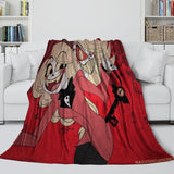 Laden Sie das Bild in den Galerie-Viewer, Hazbin Hotel Blanket Flannel Fleece Throw Room Decoration