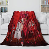 Laden Sie das Bild in den Galerie-Viewer, Hazbin Hotel Blanket Flannel Fleece Throw Room Decoration