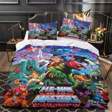 Laden Sie das Bild in den Galerie-Viewer, He-Man And The Masters Duvet Cover Pattern Bedding Set Without Filler