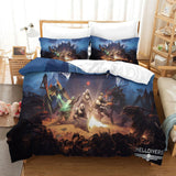 Laden Sie das Bild in den Galerie-Viewer, Helldivers 2 Bedding Set Duvet Cover Without Filler