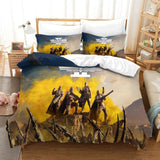 Laden Sie das Bild in den Galerie-Viewer, Helldivers 2 Bedding Set Duvet Cover Without Filler